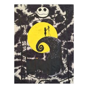 Disney Nightmare Before Christmas Long Sleeve Tee Cotton T-Shirt Unisex Mens XS